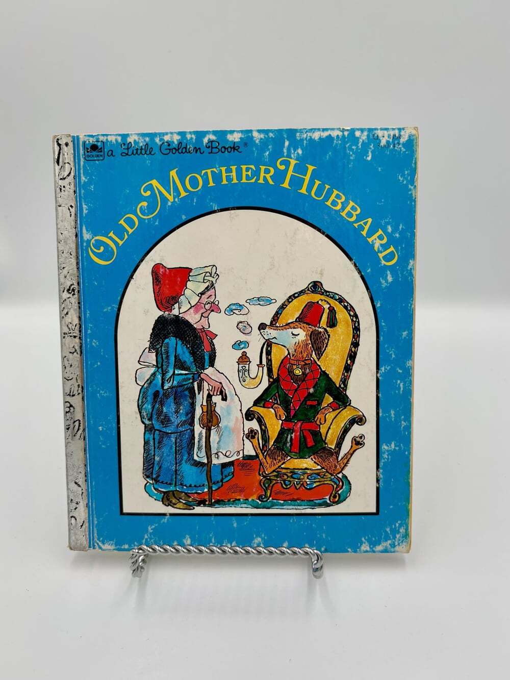 Vintage Little Golden Book – Old Mother Hubbard – Classic Nursery Rhyme – Retro